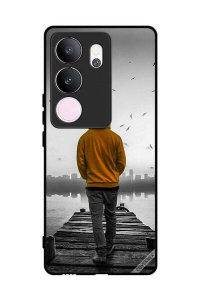 Covernex غطاء حماية لهاتف فيفو V29 برو - فتى حزين يمشي