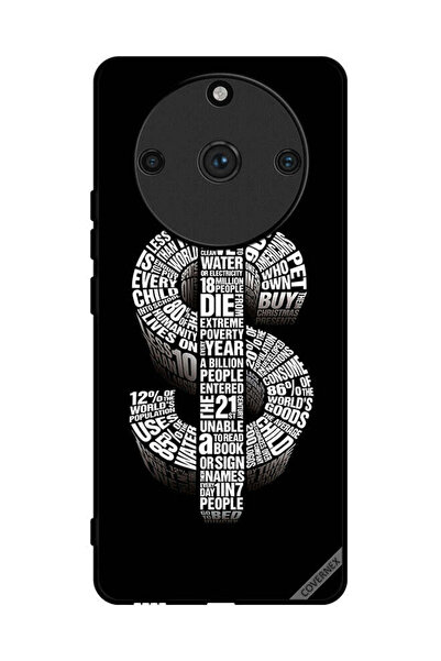 Covernex غطاء حماية لهاتف Realme 11 Pro بطبعة دولار الخط