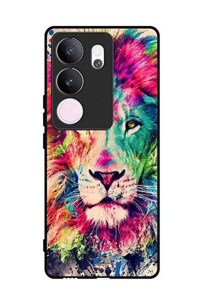 Covernex غطاء حماية لهاتف فيفو V29 برو - رسمة الأسد