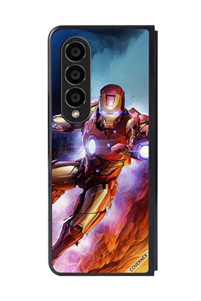 Covernex غطاء حماية لهاتف سامسونج جالاكسي زد فولد 4 آيرون مان