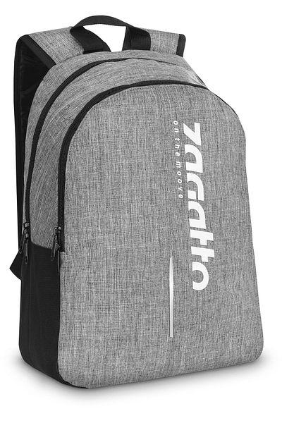zagatto Urban backpack, grey, 40x30x25 cm, 30L, unisex, waterproof, for school and travel, ZG698