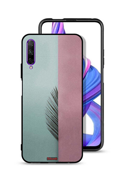 Tolwak غطاء حماية لهاتف Honor 9X Pro بأوراق نصفية