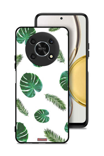 Tolwak غطاء حماية لهاتف Honor X30 5G بنقشة ريش فنية