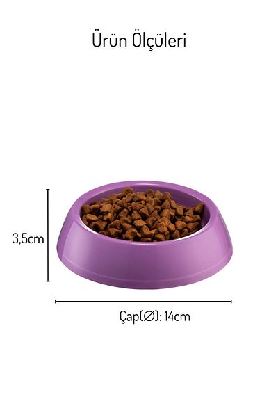 Nandy Kids Small Size Round Food Bowl, Cat Dog Feeding Bowl