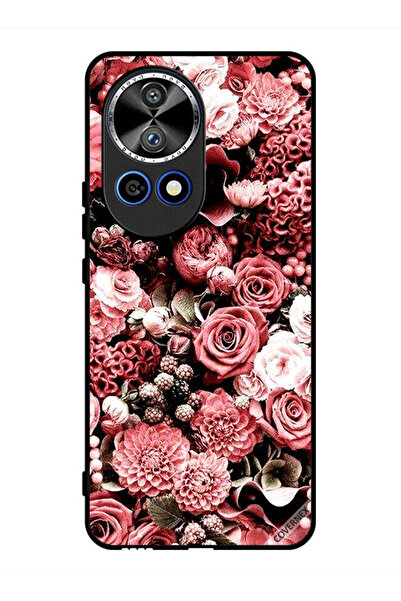 Covernex Protective Case Cover For Huawei nova 12 Pro Peach Roses