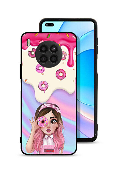 Tolwak غطاء حماية لهاتف هواوي نوفا 8i يحمل صورة دونات