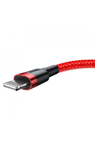 Baseus USB to Lightning Data Cable, 1.5A, 2m, Cables (CALKLF-C09) - Red