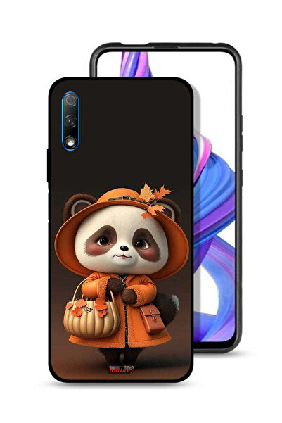 Tolwak غطاء حماية لهاتف Honor 9X (الصين) بتصميم سيدة الباندا اللطيفة