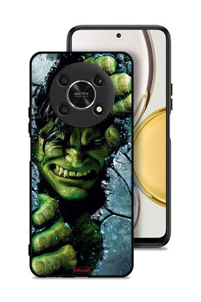 Tolwak غطاء حماية لهاتف Honor X9 5G بتصميم هالك المذهل