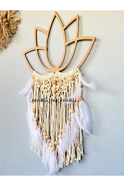 renkli mi renkli tasarım dünyası Zidna dekoracija od lotosovog cveta Makrame ...