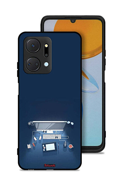 Tolwak غطاء حماية لجهاز Honor X7a - فن مكتب الكمبيوتر