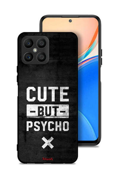 Tolwak Honor X8 4G Protective Case Cover Cute But Psycho