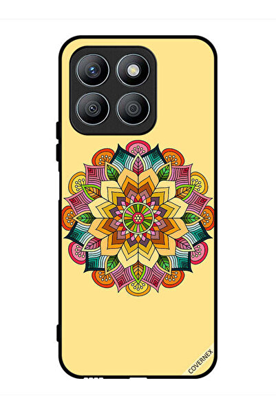 Covernex غطاء حماية لهاتف Honor X8b بنمط ماندالا دائري