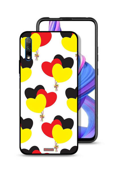 Tolwak غطاء حماية لهاتف Honor 9X (الصين) - مجموعة من ثلاثة قلوب