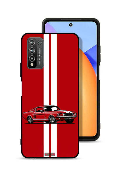 Tolwak Honor 10X Lite Protective Case Cover Vintage Car Abstract Art