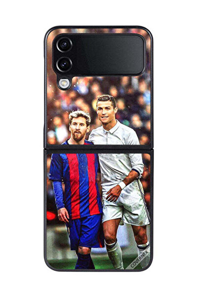 Covernex غطاء حماية لهاتف سامسونج جالاكسي زد فليب 4 ميسي ورونالدو