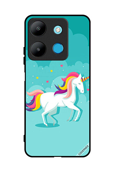 Covernex غطاء حماية لهاتف Infinix Smart 7 Unicorn Walking