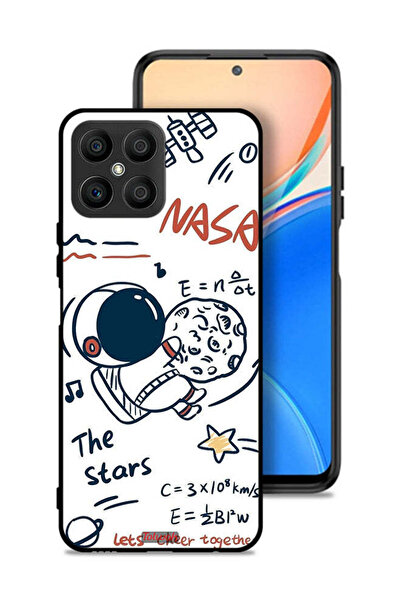 Tolwak غطاء حماية لهاتف Honor X8 4G ناسا النجوم
