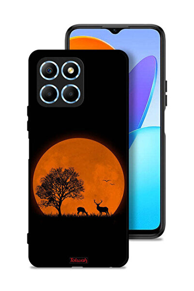 Tolwak غطاء حماية لهاتف Honor X6 - فن القمر المسائي