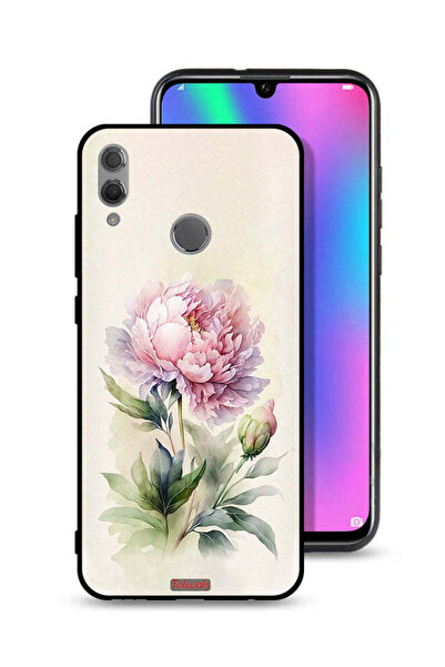 Tolwak غطاء حماية لهاتف Honor 10 Lite بتصميم فني بألوان مائية وردية