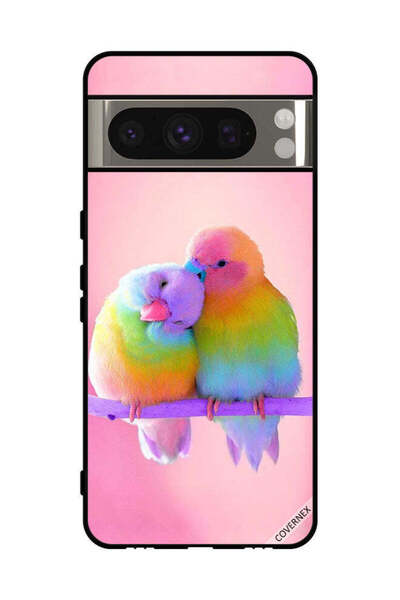 Covernex غطاء حماية لهاتف Google Pixel 8 Pro - طيور لطيفة