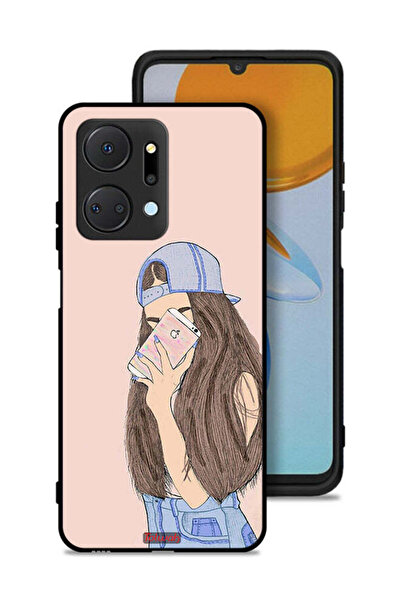 Tolwak غطاء حماية لهاتف Honor X7a لالتقاط صور سيلفي