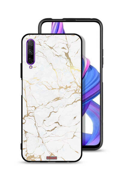 Tolwak غطاء حماية لهاتف هواوي Y9s بنمط رخامي