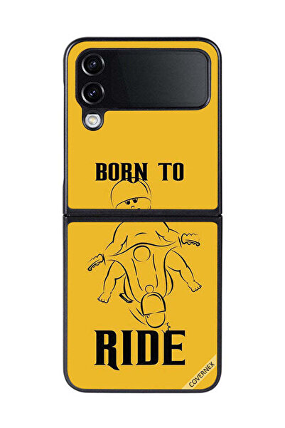 Covernex غطاء حماية لهاتف سامسونج جالاكسي زد فليب 4 - Born To Ride