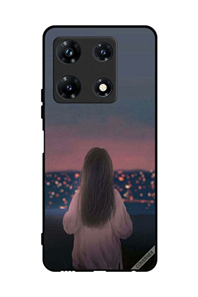 Covernex غطاء حماية لهاتف Infinix Note 30 Pro - فتاة واقفة