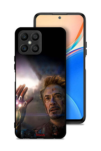 Tolwak غطاء حماية لهاتف Honor X8 4G - أنا الرجل الحديدي