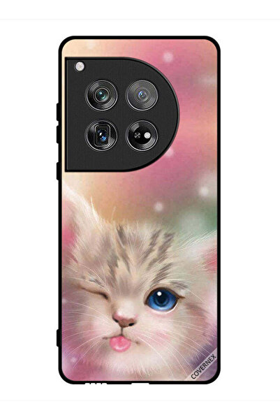 Covernex غطاء حماية لهاتف OnePlus 12 بتصميم قطة لطيفة