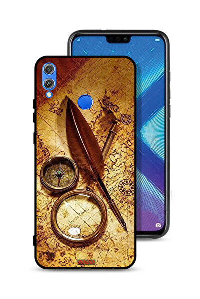 Tolwak غطاء حماية لهاتف Honor 8X بتصميم بوصلة عتيقة