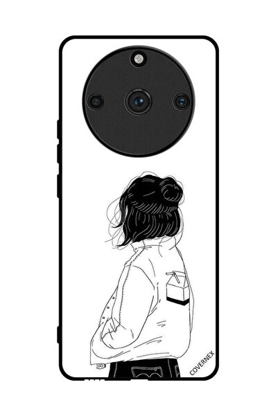 Covernex غطاء حماية لجهاز Realme 11 Pro Plus فتاة تفكر بعمق كبير