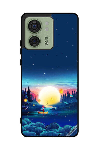 Covernex Protective Case Cover For Motorola Edge 40 Sunset View Paint