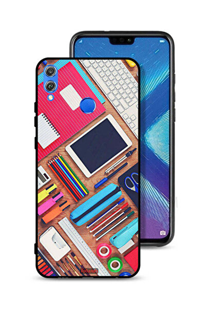 Tolwak غطاء حماية لهاتف Honor 8X بتصميم فتاة هوبي ديسك