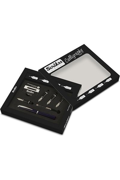Mena Rise Şirinshop Calligraphy Set Calligraphy Set Navy Blue 1108107