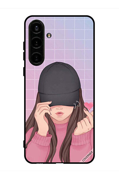 Covernex غطاء حماية لهاتف سامسونج جالاكسي S24 - قبعة سناب لوف جيرل