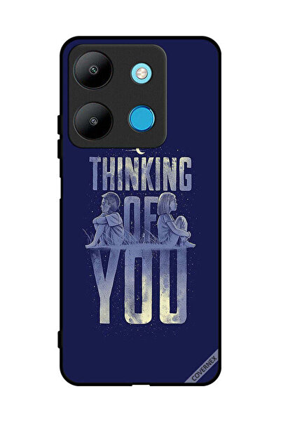 Covernex غطاء حماية لهاتف إنفينيكس سمارت 7 "أفكر فيك"