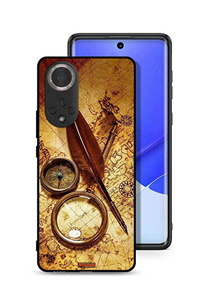 Tolwak غطاء حماية لهاتف Honor 50 بتصميم بوصلة عتيقة