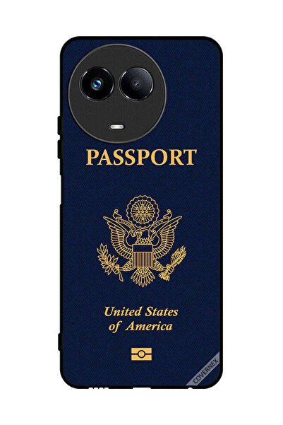 Covernex غطاء حماية لهاتف Realme 11 5G بنمط جواز السفر الأمريكي