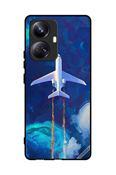 Covernex غطاء حماية لهاتف Realme 10 Pro Plus برسومات طائرة