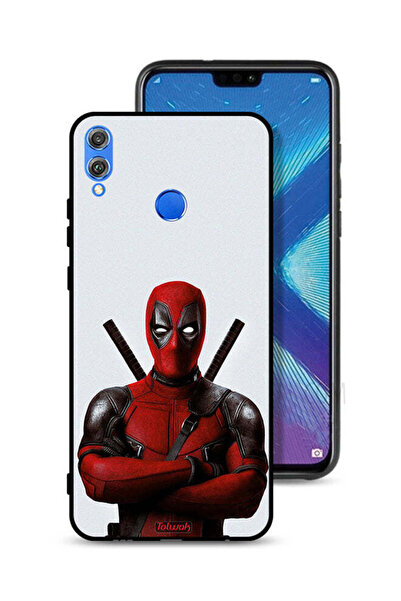 Tolwak غطاء حماية لهاتف Honor 8X بتصميم Deadpool