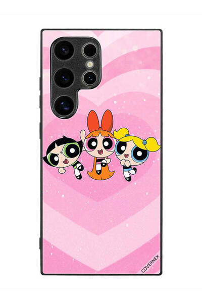 Covernex غطاء حماية لهاتف سامسونج جالاكسي S24 ألترا - رسوم متحركة للفتيات الك...