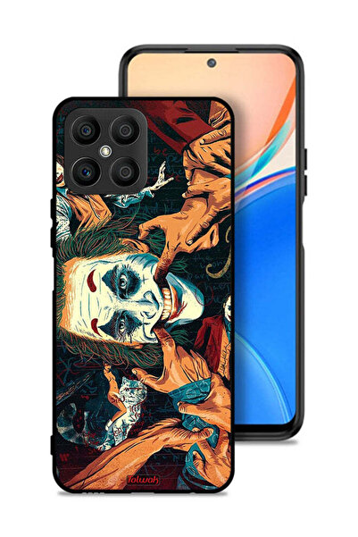 Tolwak غطاء حماية لهاتف Honor X8 4G بتصميم فن الجوكر