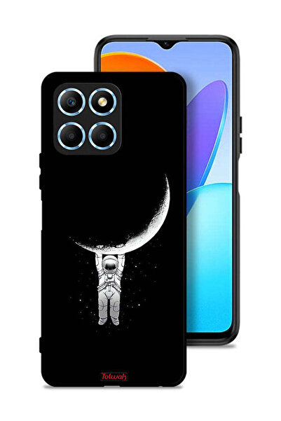 Tolwak غطاء حماية لهاتف Honor X6 معلق على سطح القمر
