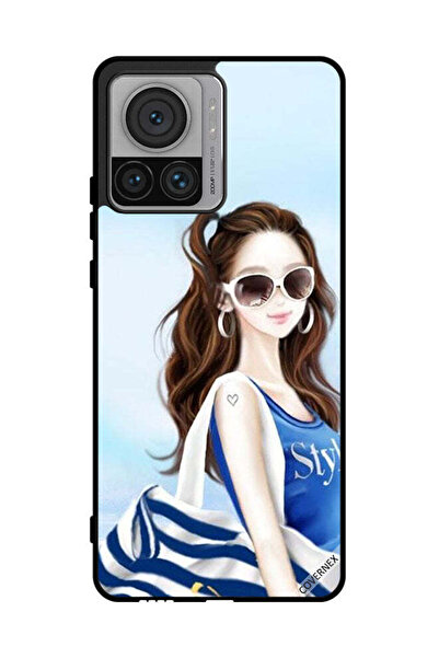 Covernex غطاء حماية لهاتف موتورولا موتو X30 برو - تصميم قميص