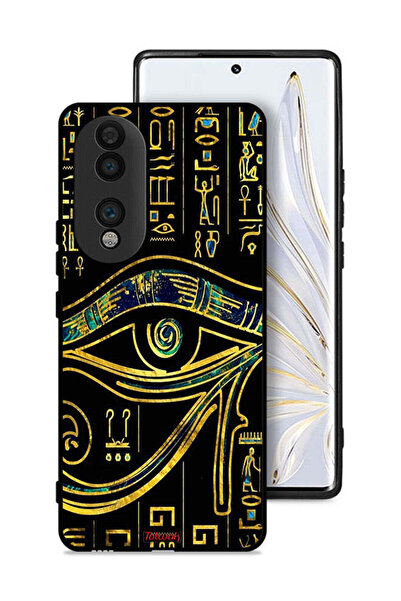 Tolwak غطاء حماية لهاتف Honor 70 بتصميم عين فنية