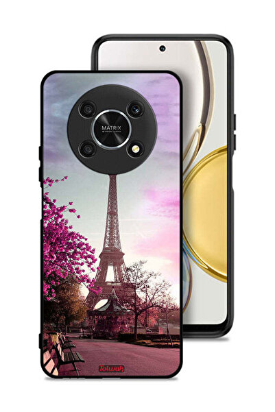 Tolwak غطاء حماية لهاتف Honor X9 5G بتصميم برج إيفل