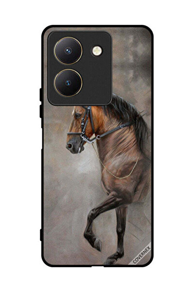 Covernex غطاء حماية لهاتف فيفو Y27s، صورة حصان عتيقة