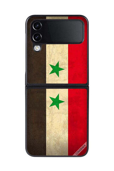 Covernex غطاء حماية لهاتف سامسونج جالاكسي زد فليب 4 - علم سوريا